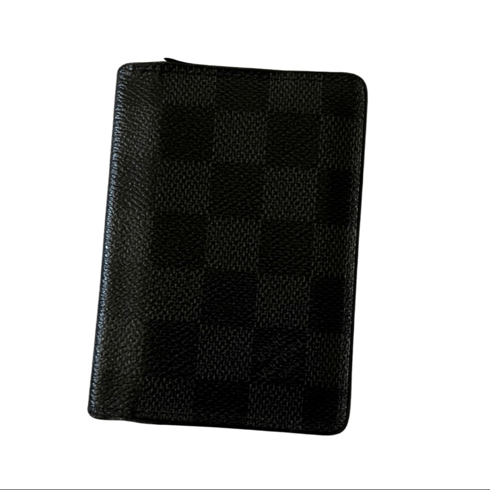 VINTAGE LOUIS VUITTON Men’s Bifold Damier Infini Leather Wallet in Graphite